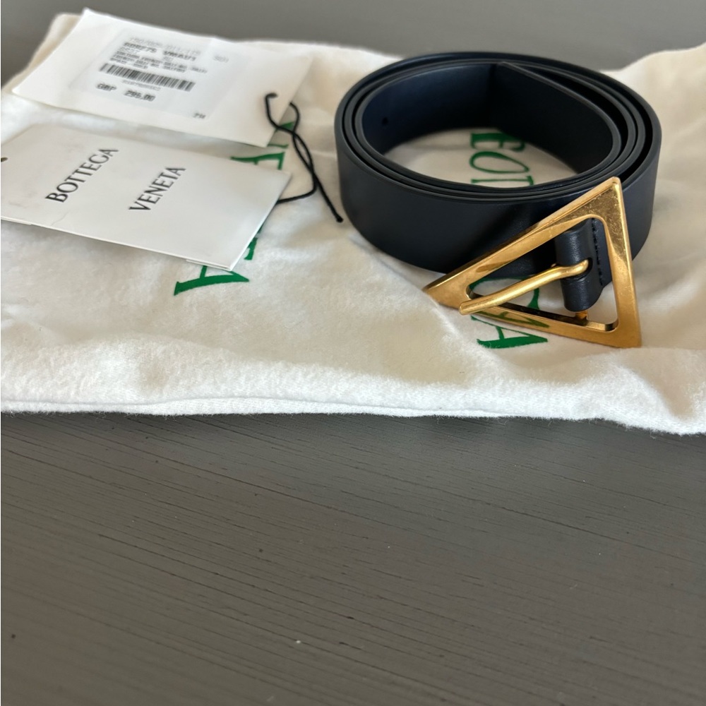 Bottega Veneta Triangle Belt 80